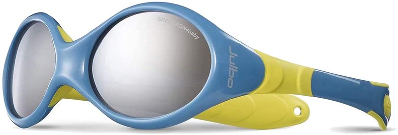 Blue and yellow Julbo Looping III Kids Sunglasses.