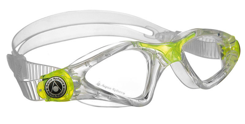 Clear Aqua Sphere Kayenne Junior Goggles.