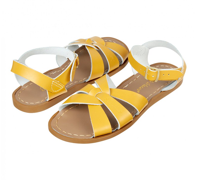 Yellow The Original pair of sandals.