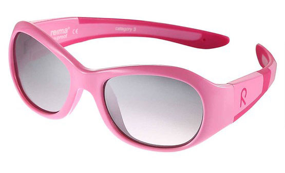 Pink Reima Black Bayou Kids Sunglasses.