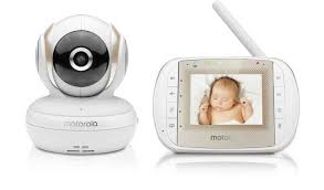 A Motorola MBP 30A Video Baby Monitor.