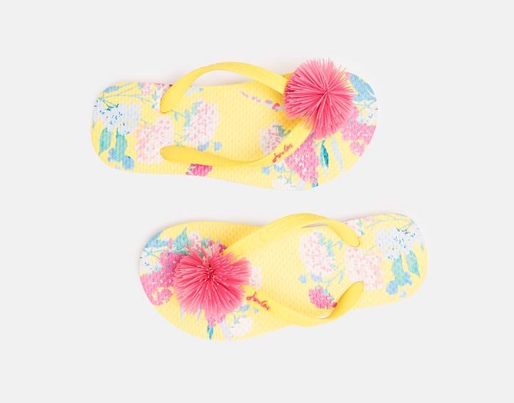 Floral Joules Kid’s Flip Flops.