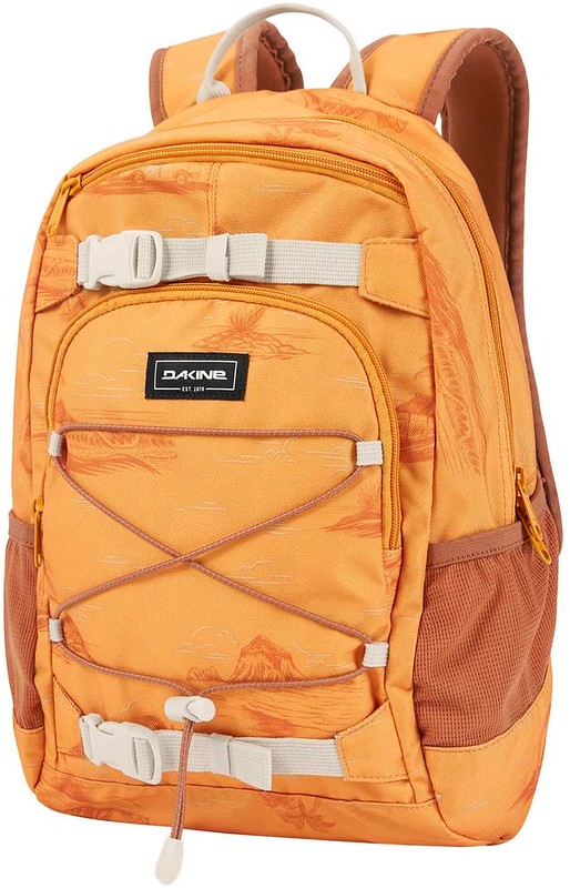 Orange Dakine Kids Grom Backpack.