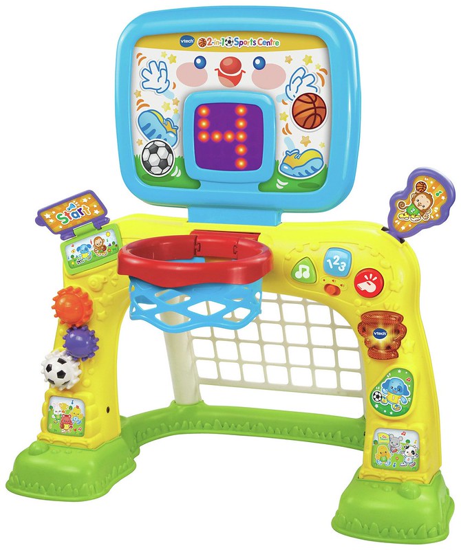 A Vtech 2 in 1 Sports Centre.