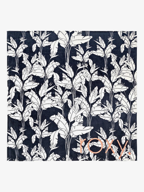 A Flower And Ocean Double Beach Towel by Roxy.
