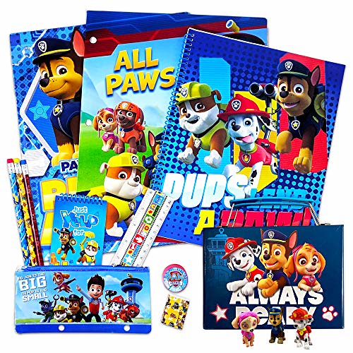 Paw Patrol School Supplies Value Pack.