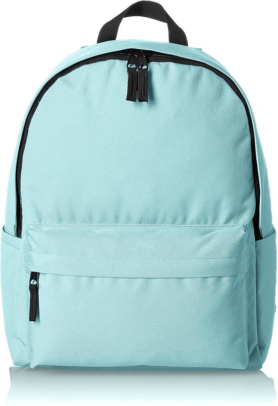 Mint green classic backpack.