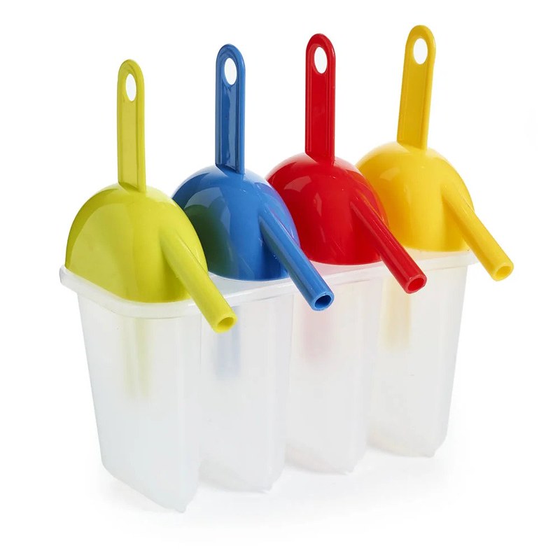 Ice Lolly Moulds (Wilko) With Straw.