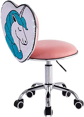 Unicorn Sequins Desk Chair.