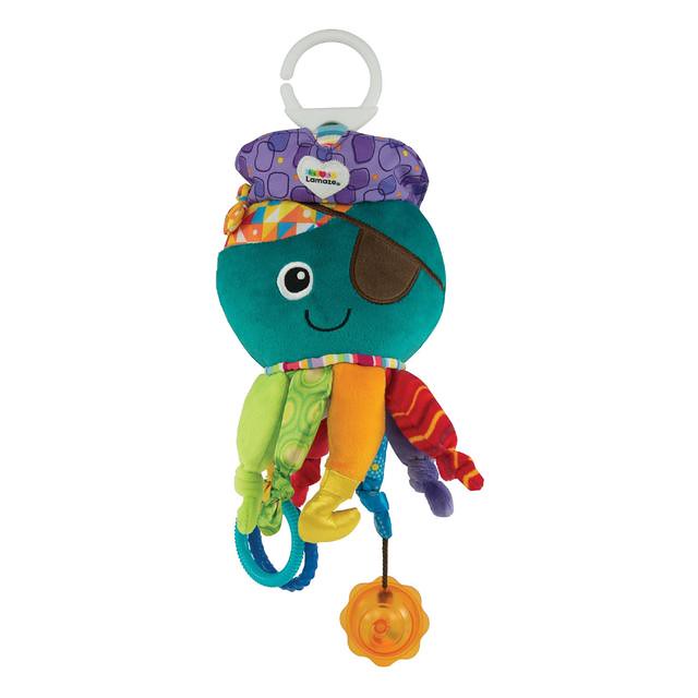 Lamaze Captain Calamari Clip-On Pram Toy.