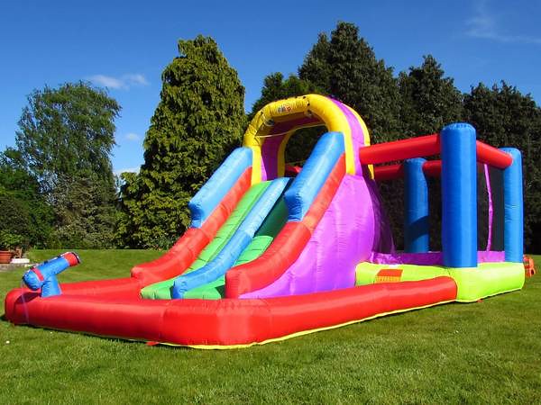 BeBoP Total Wipeout Castle And Slide.