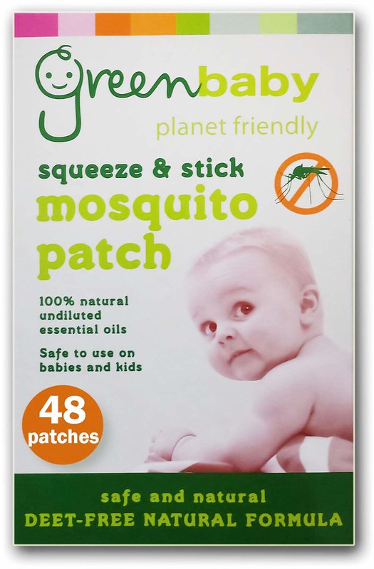Vie Green Baby Squeeze & Stick Mosquito Patches.