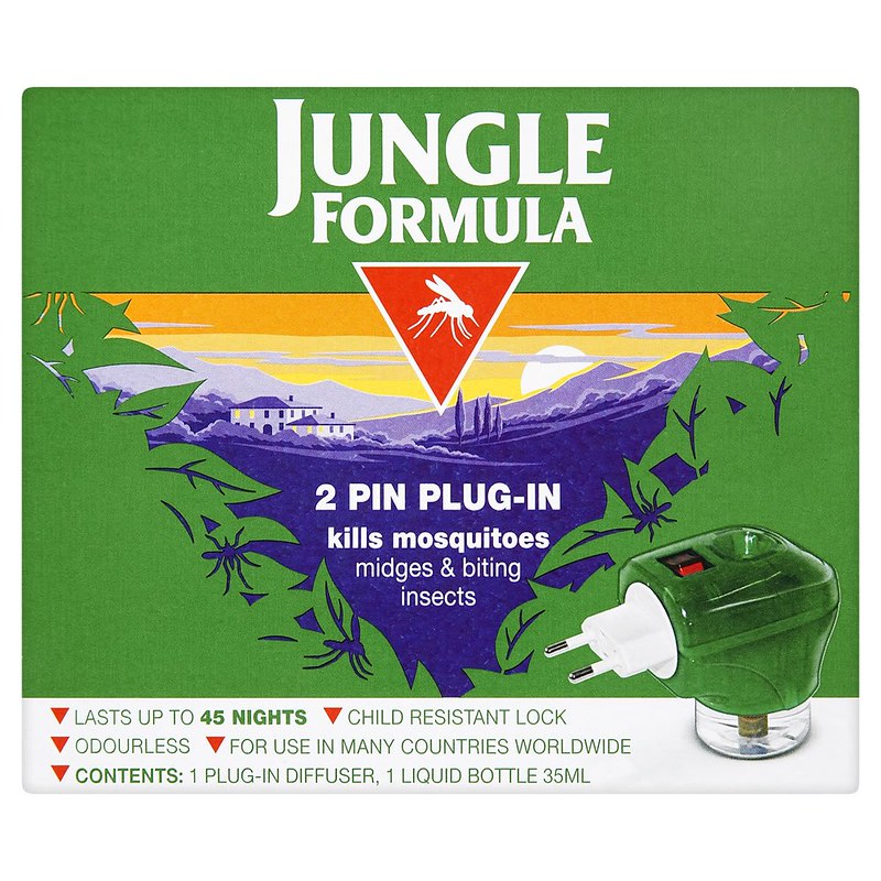 Jungle Formula Mosquito Killer Plug-In Insect Repellent.
