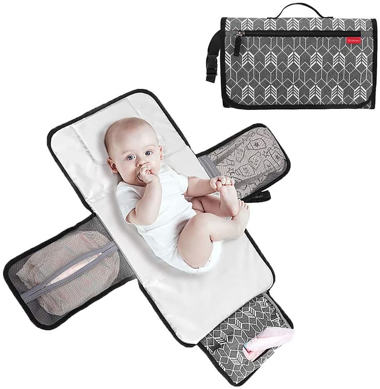 Lekebaby Portable Nappy Changing Mat.