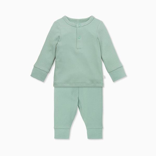 Ribbed Pyjama Set.