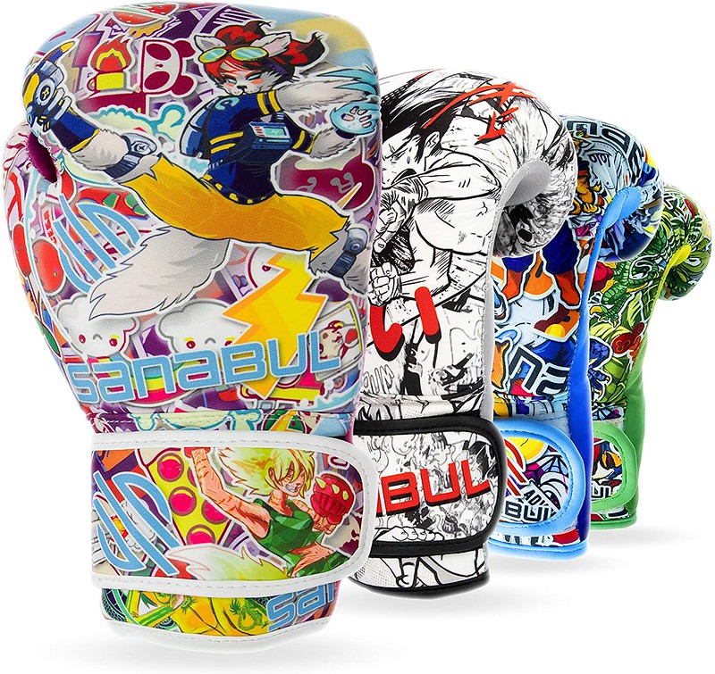 Sanabul Sticker Bomb Kids Boxing Gloves.
