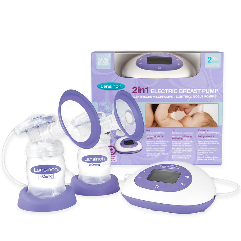 Lansinoh Breast Pump 2-in-1.