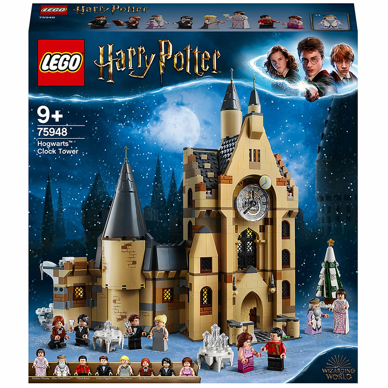Harry Potter Hogwarts Castle Clock Tower Toy.