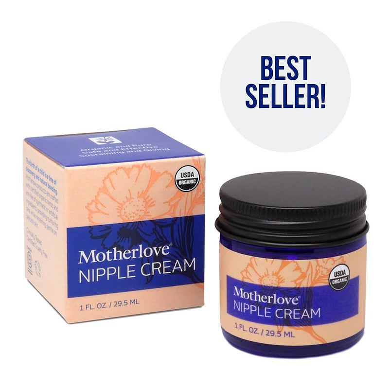 Motherlove Herbal Organic Nipple Cream.