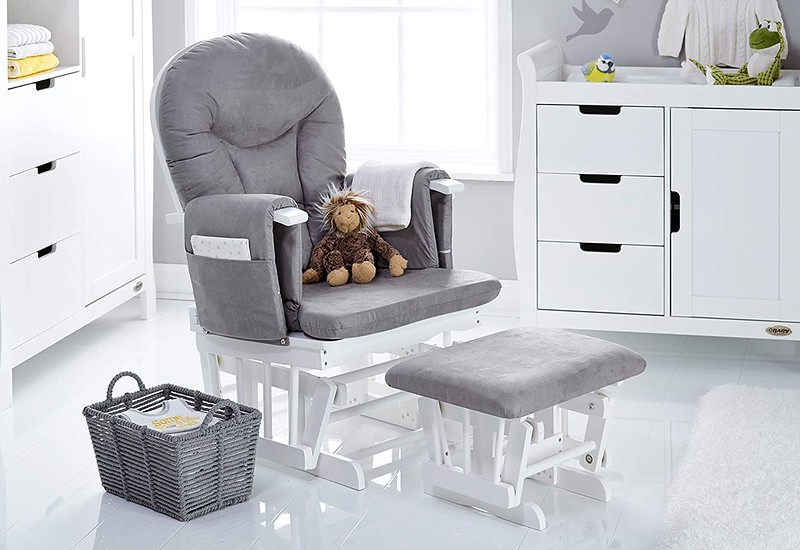 Obaby 7 Position Reclining Glider Chair.