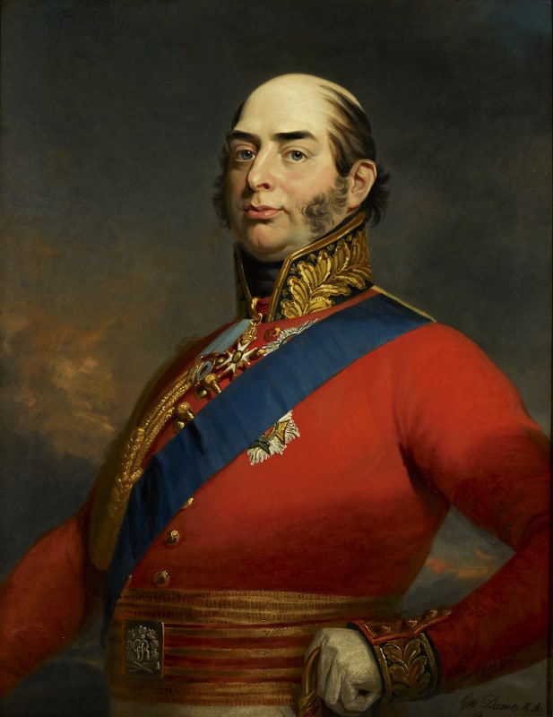 Painting of Queen Victoria's father, Prince Edward Augustus.
