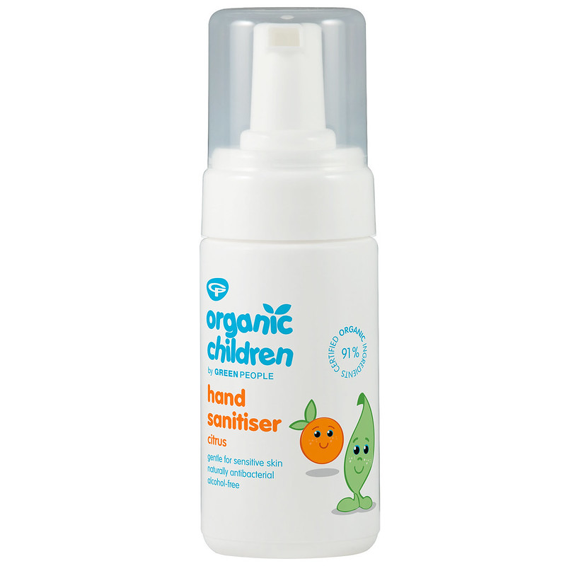 Green People Organic Children Sticky Hand Sanitiser.