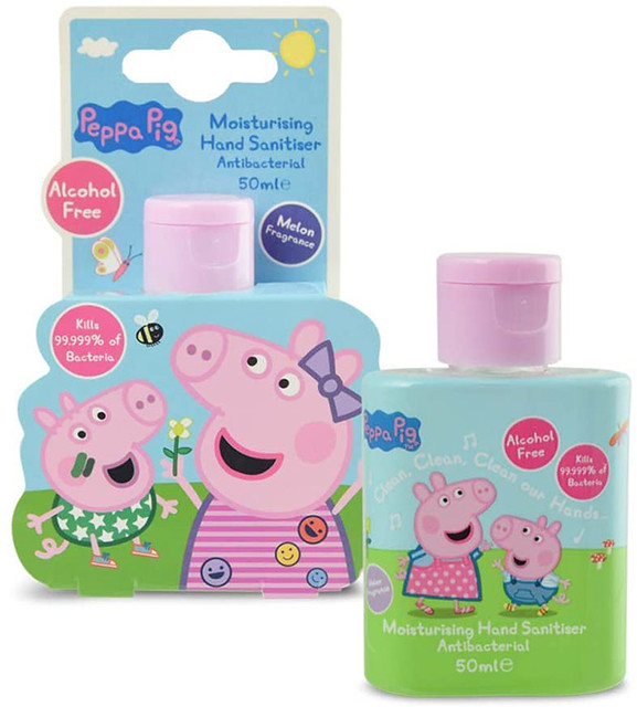Peppa Pig Hand Sanitiser Gel.