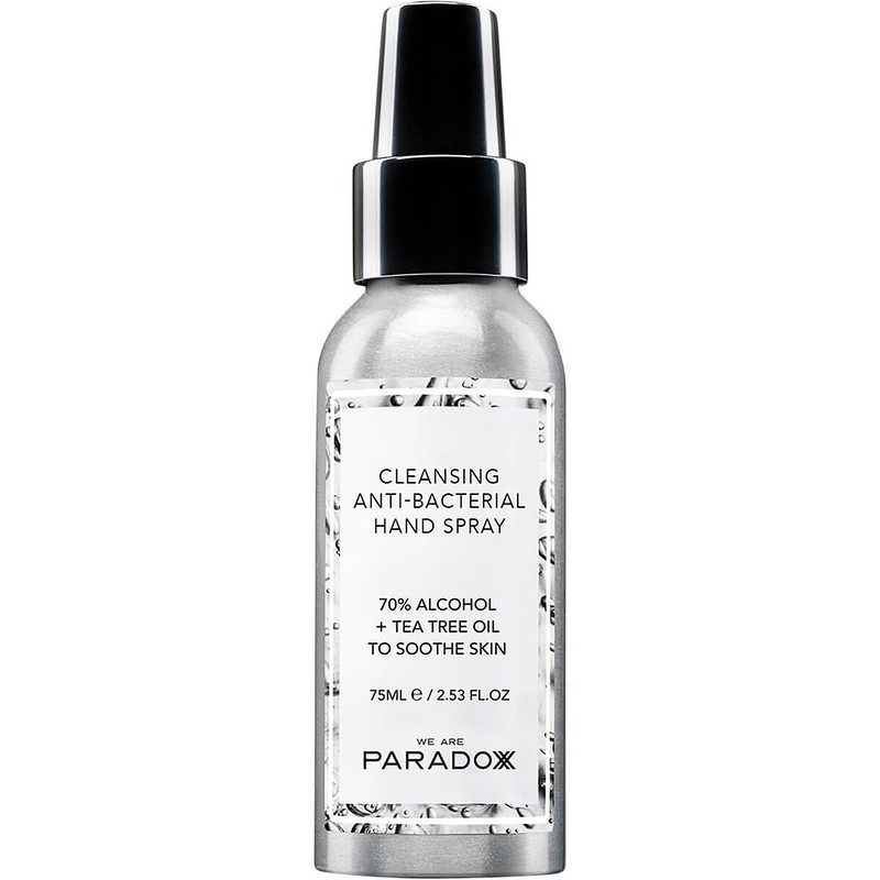 WE ARE PARADOXX Natural Anti-Bacterial Hand Sanitiser Spray.