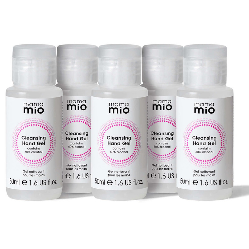 Mama Mio Cleansing Hand Gels.