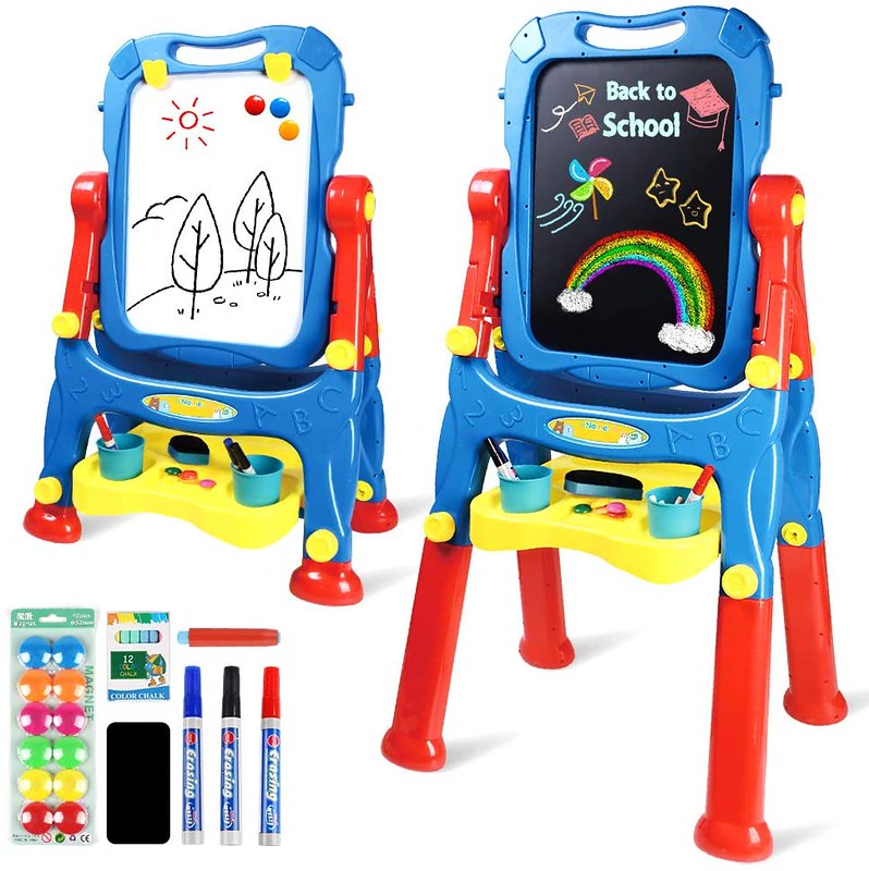 Amosting Easel Kids Adjustable Art Easel.