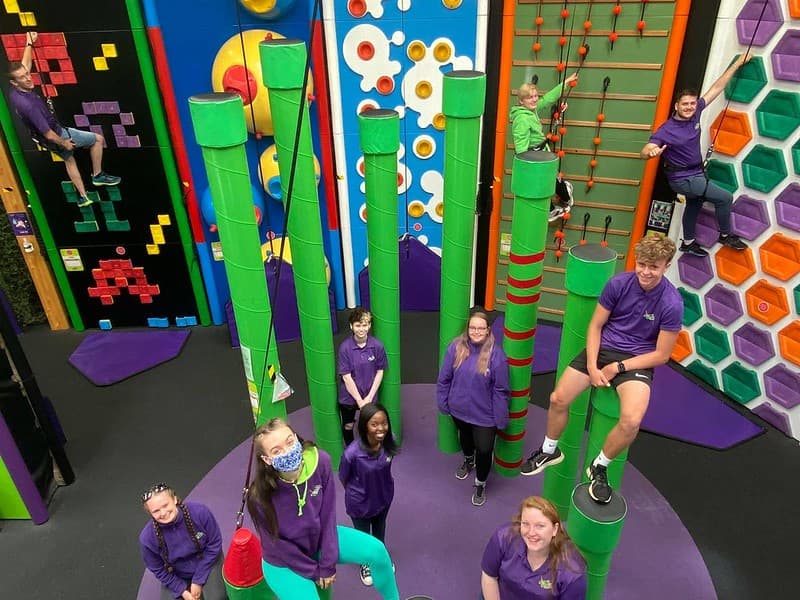 The team at Clip n Climb Cambridge.
