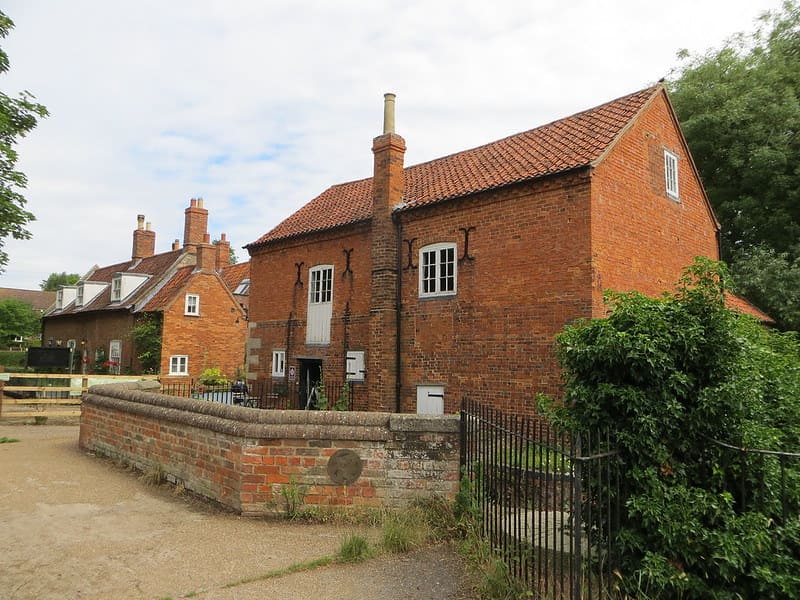 Cogglesford flour mill.