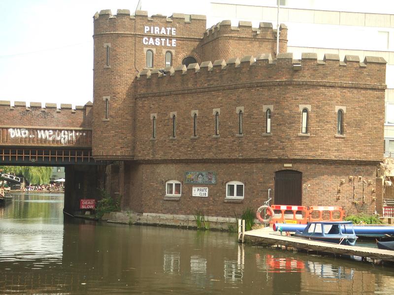 Pirate Castle on the canal in Camden Town.