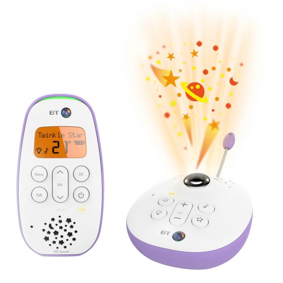 BT Baby Monitor 450 Lightshow.