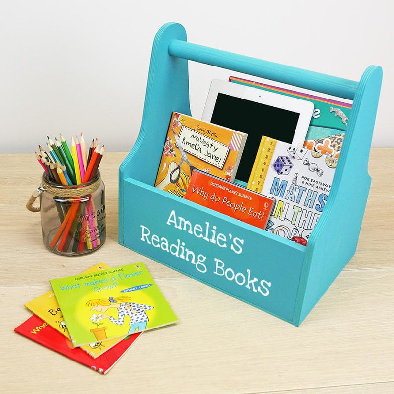 Plantabox Kids' Personalised Book Caddy.