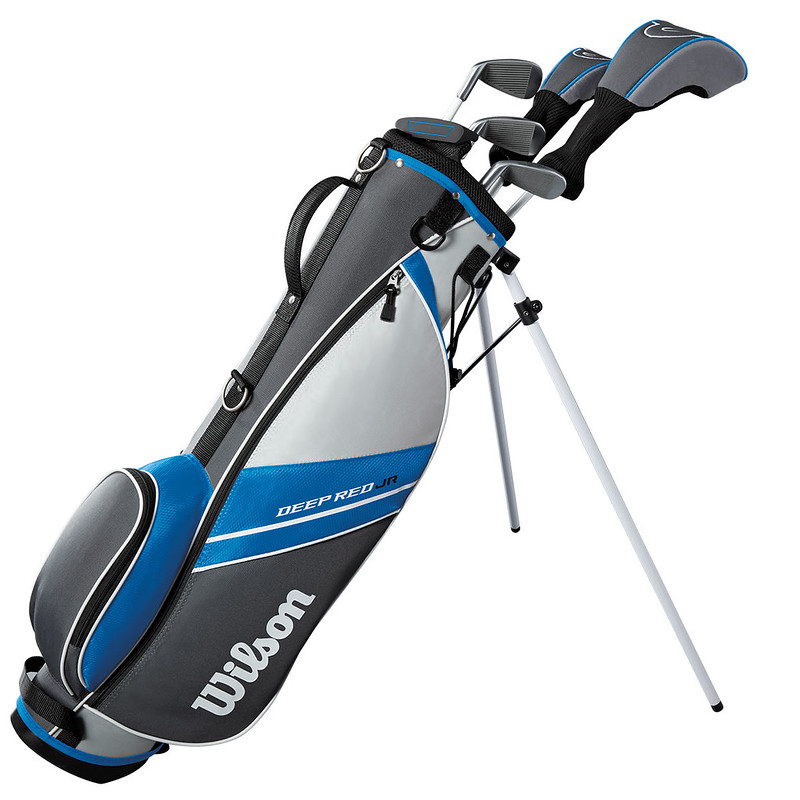 Wilson Deep Red Junior 8-11 Package Set.