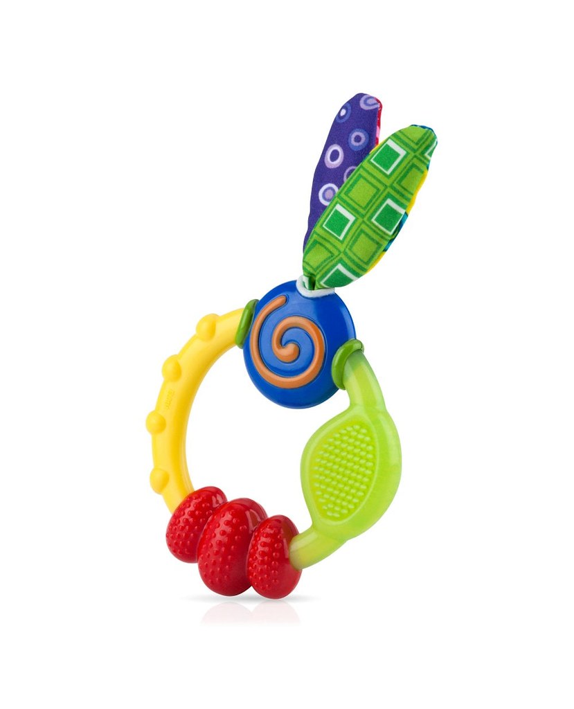 Nuby Wacky Teething Ring.