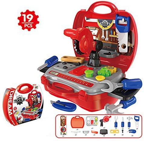 Adosmo Kids' Toy Tool Set And Power Play Toys.