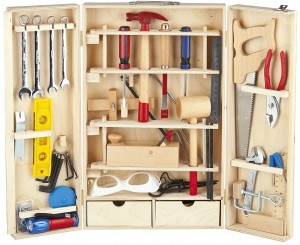 Leomark Wooden Master Tool Set 50pcs Toolbox.