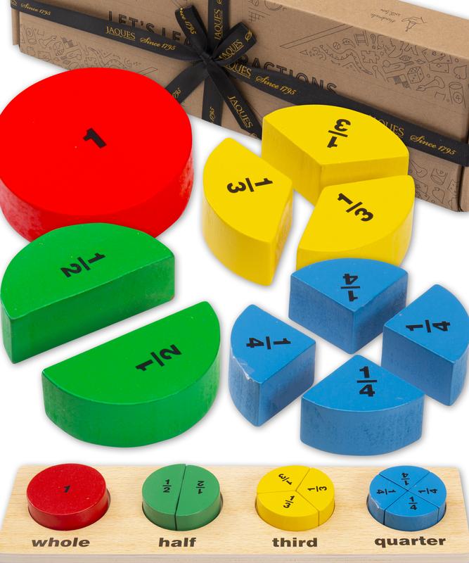 Jaques of London Fractions Learning Puzzle.