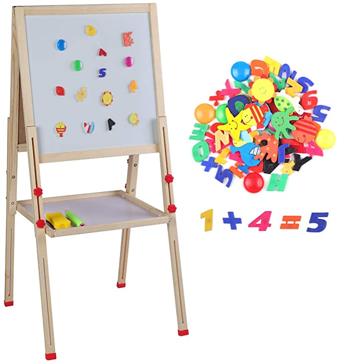 Greensen folding magnetic kids' easel.