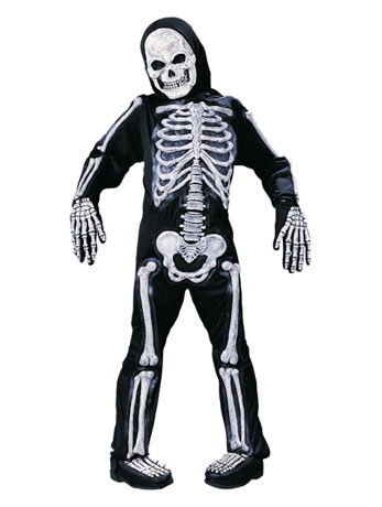 Kids' Skelebones Costume.