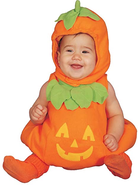 Dress Up America Baby Pumpkin Costume from Amazon.