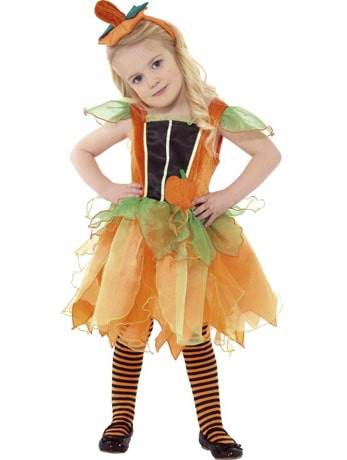 Kids Pumpkin Fairy Costume.