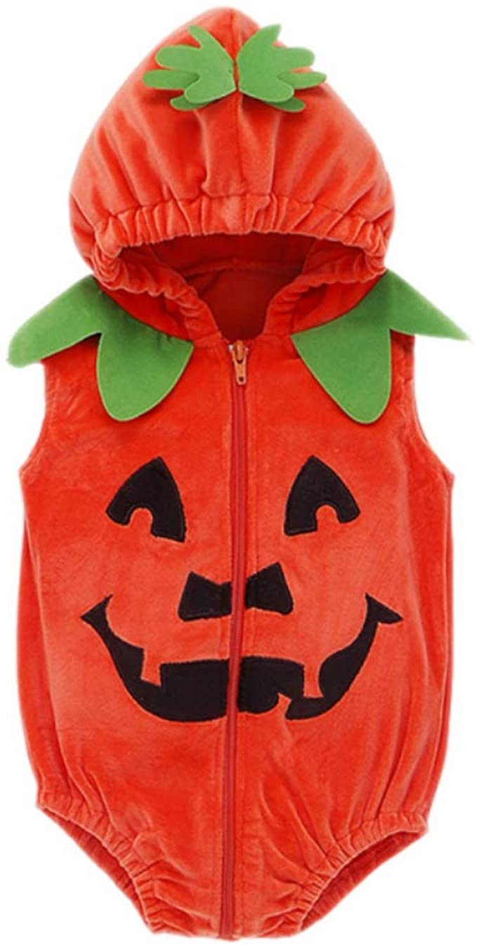 Zip Up Pumpkin Halloween Costume from Amazon.