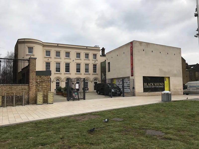 The outside of the Black Cultural Archives.