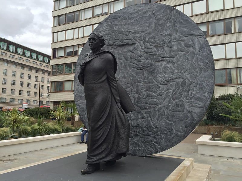 Statue of Mary Seacole.