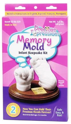Darice Precious Impressions Memory Mold 3D Keepsake Kit.