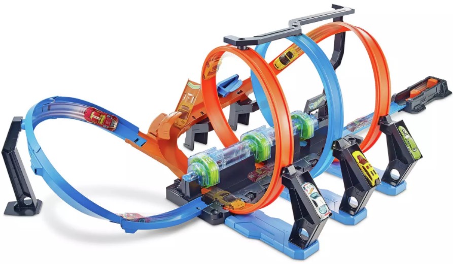 Crash track set for 6 year old boys.
