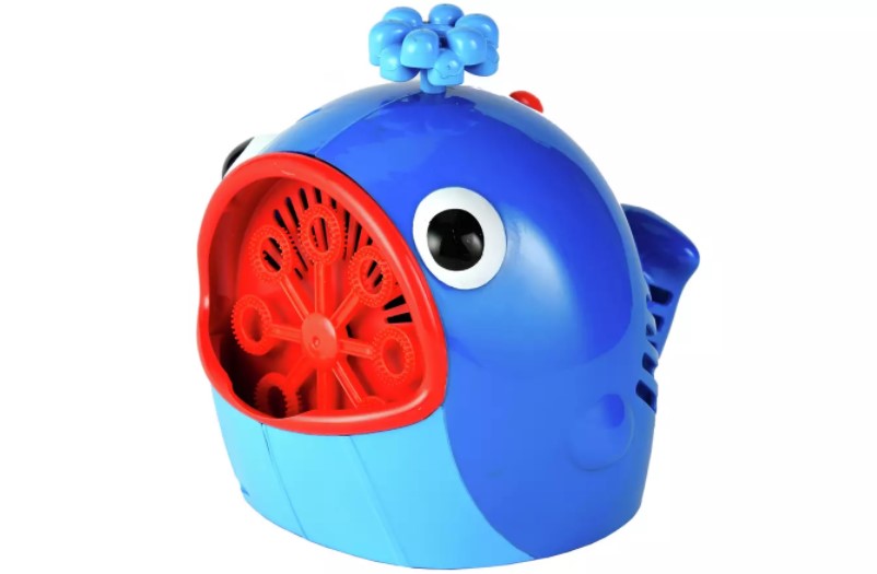 Little whale bubble machine.